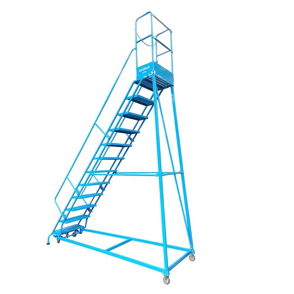 13ft 12-Step Warehouse Ladder (4.1m)