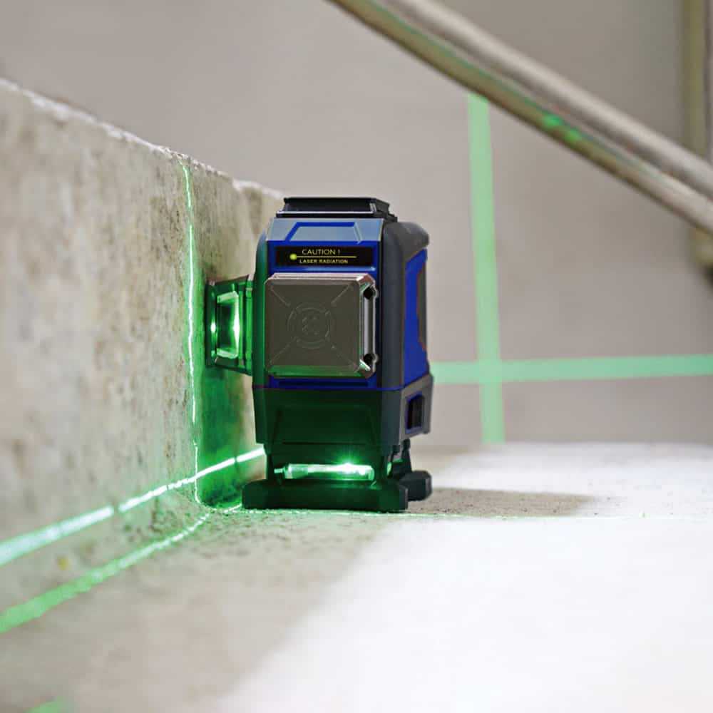 12-Line Green Laser Level, 40m