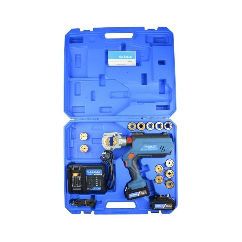 18V Cordless Crimping Tool, 6-300mm² with Dies