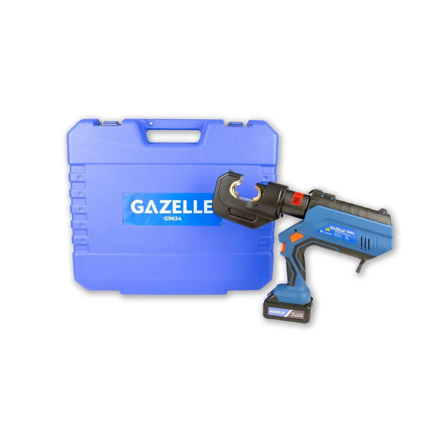 18V Cordless Hydraulic Crimping Tool, 6-400mm² with Dies