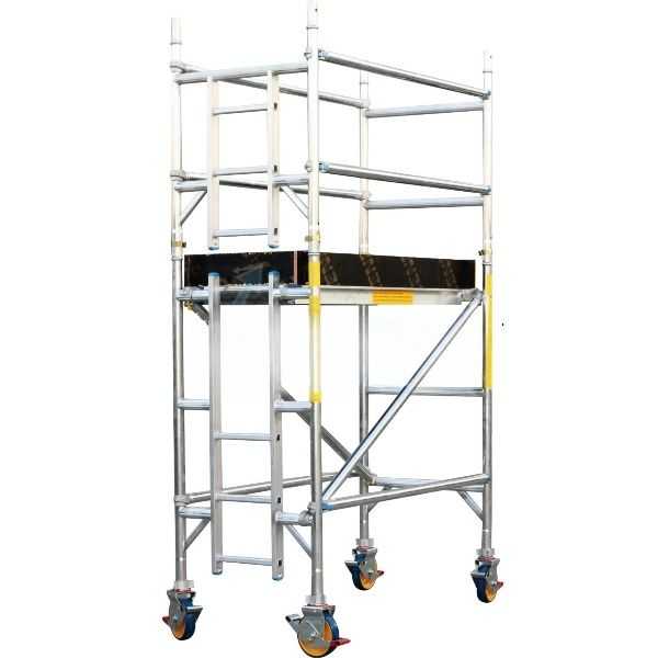 Single Width Scaffold Tower, 80x180cm, 2.5m