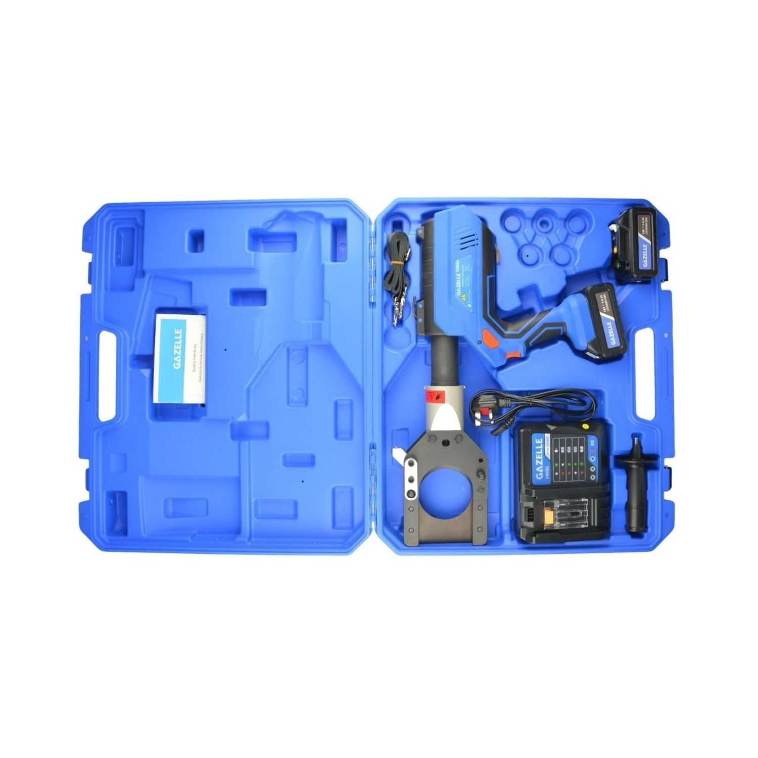 18V Cordless Hydraulic Cutting Tool, 85mm Armored Cable