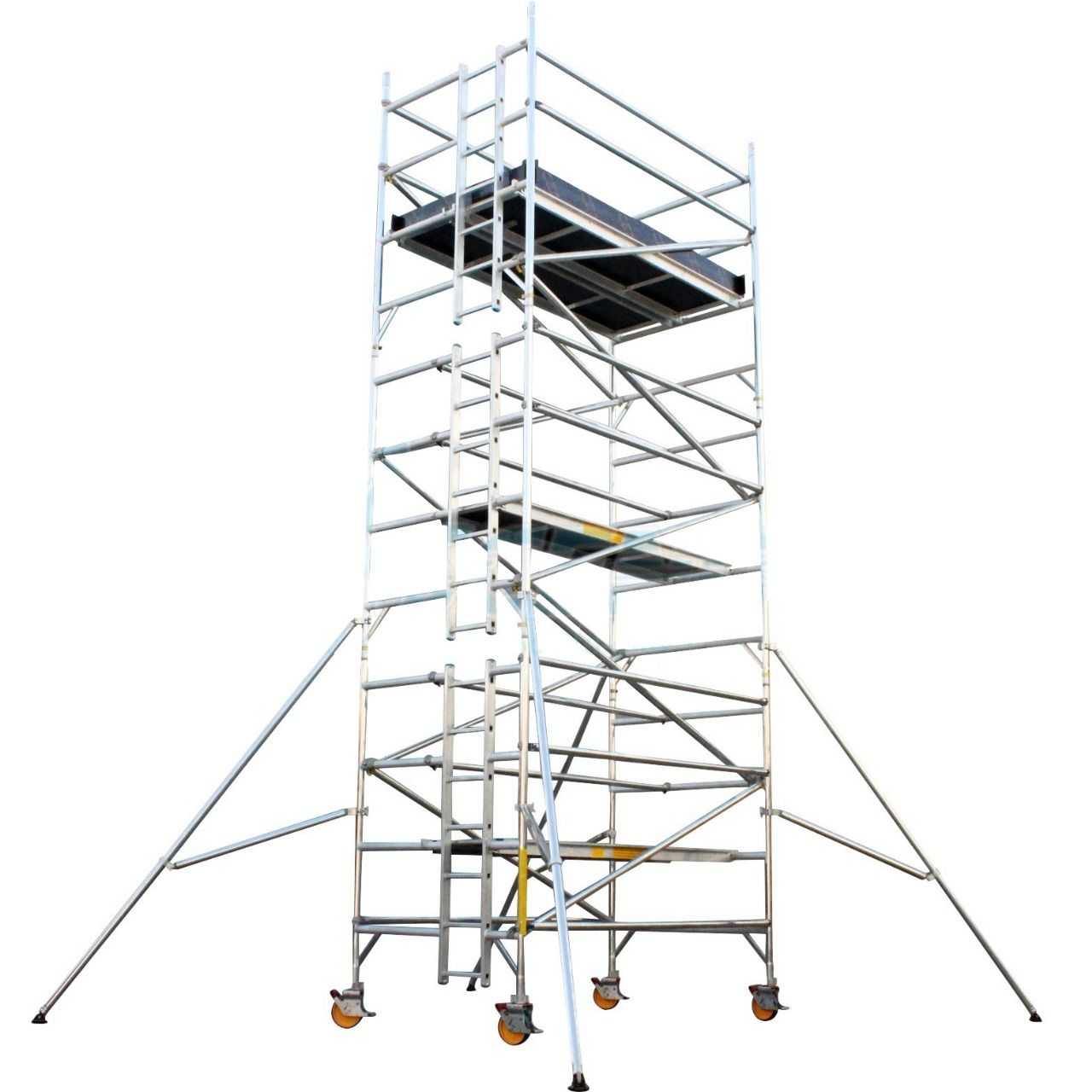 Double Width Scaffold Tower, 140x255cm, 6m