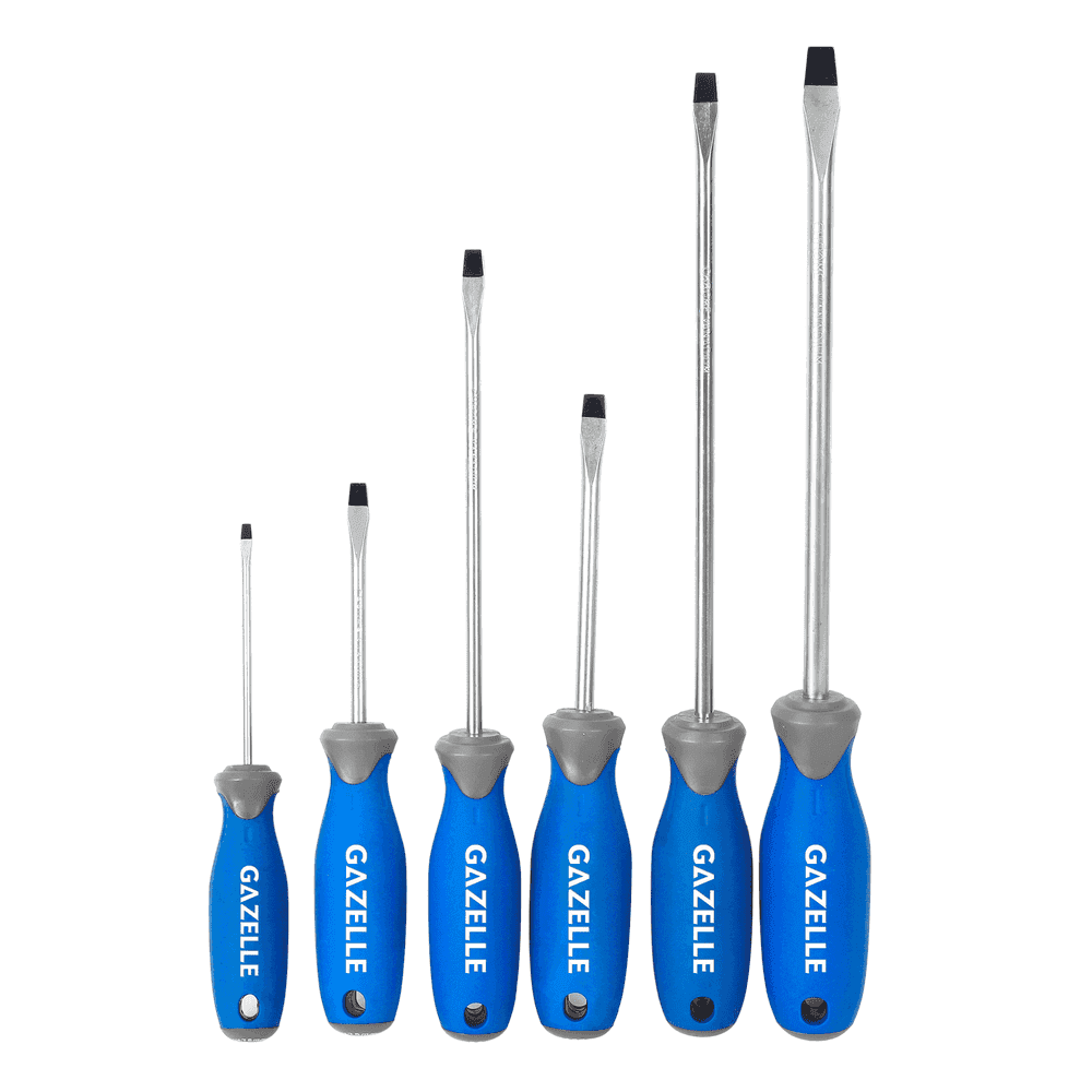 Slotted Screwdriver Set, 6-Pieces