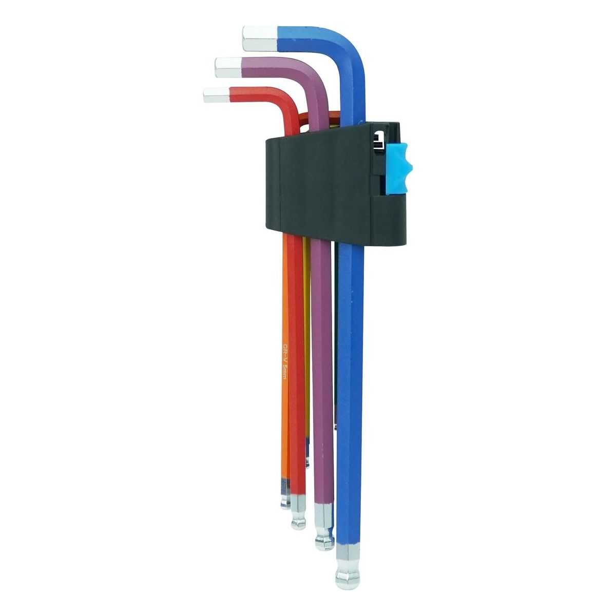 Long Hex Key Set, Metric, 9 Pcs