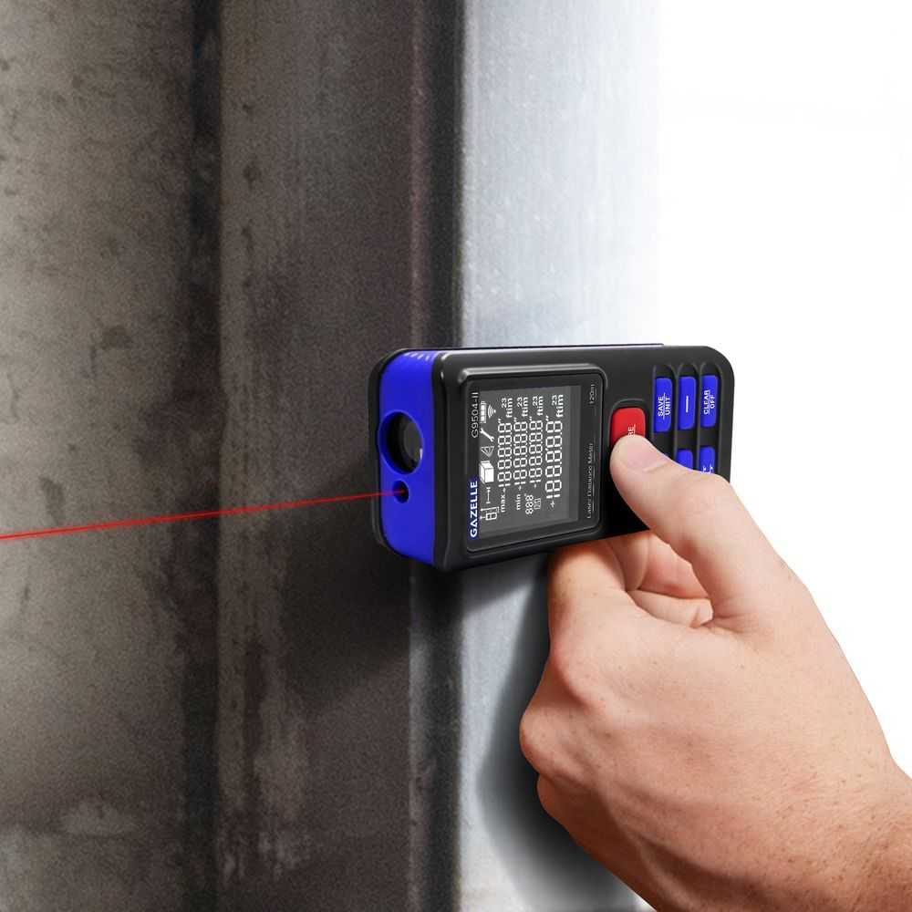 Red Laser Distance Meter, 120m