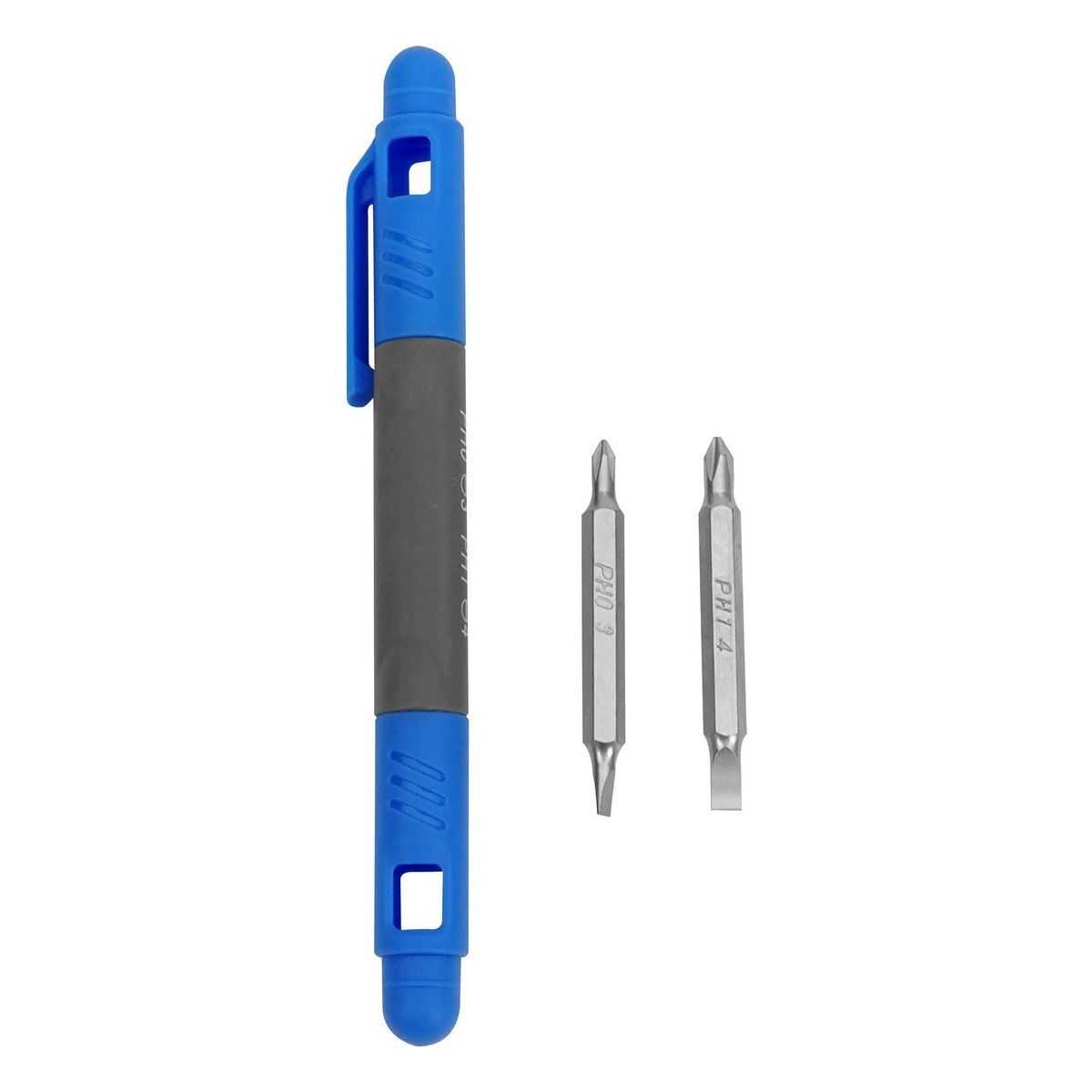 4-in-1 Pocket Precision Screwdriver Set, Phillips/Slotted