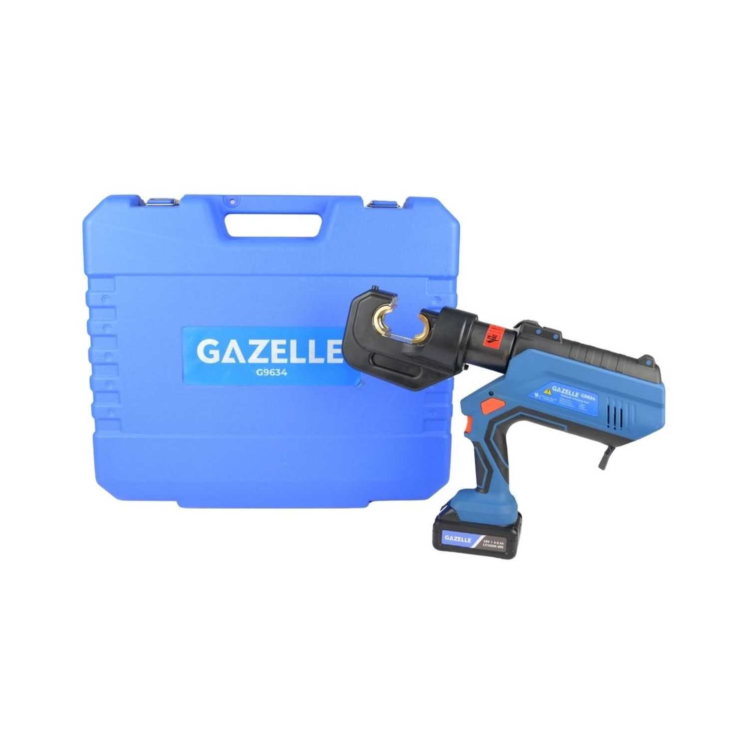 18V Cordless Hydraulic Crimping Tool, 6-400mm² with Dies