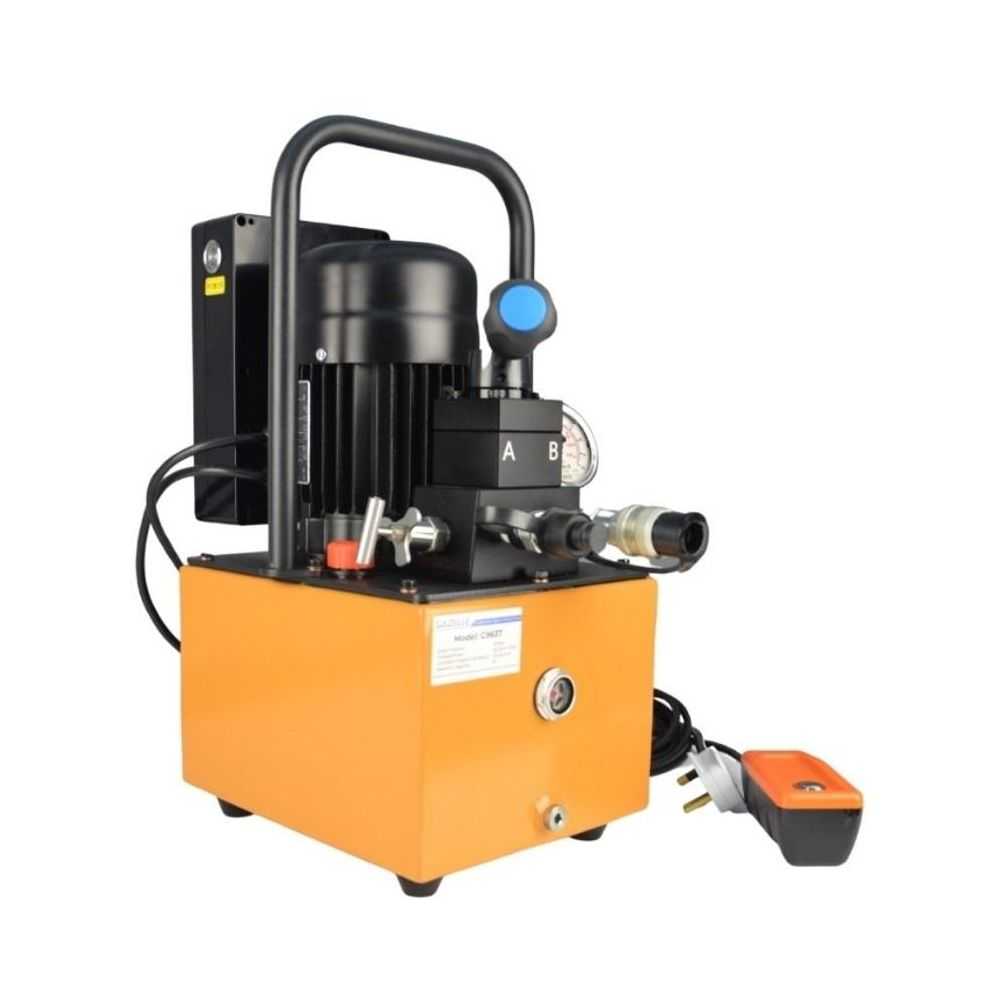 200 Ton Double Action Hydraulic Pump, Electric Powered 800mm² to 2500mm², 700Bar