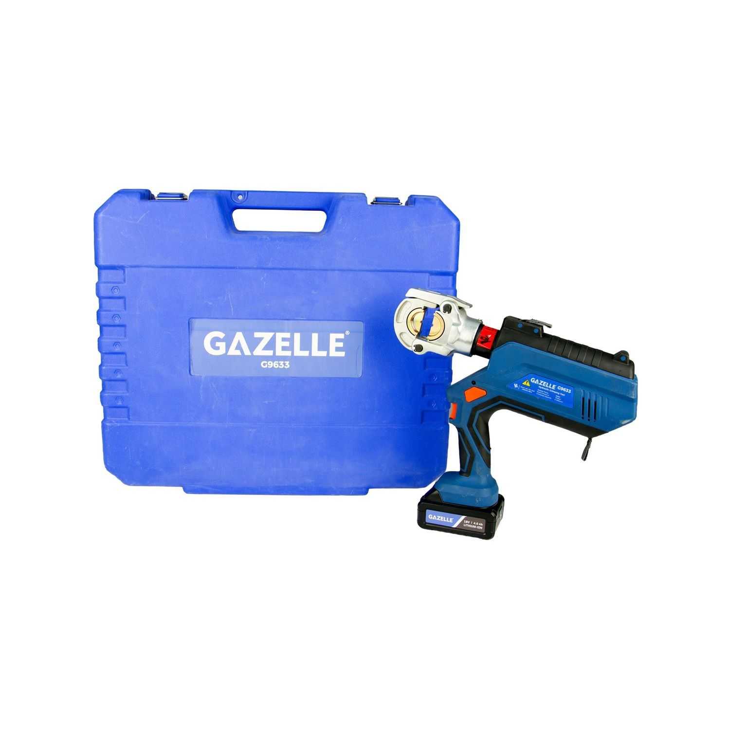 18V Cordless Crimping Tool, 6-300mm² with Dies