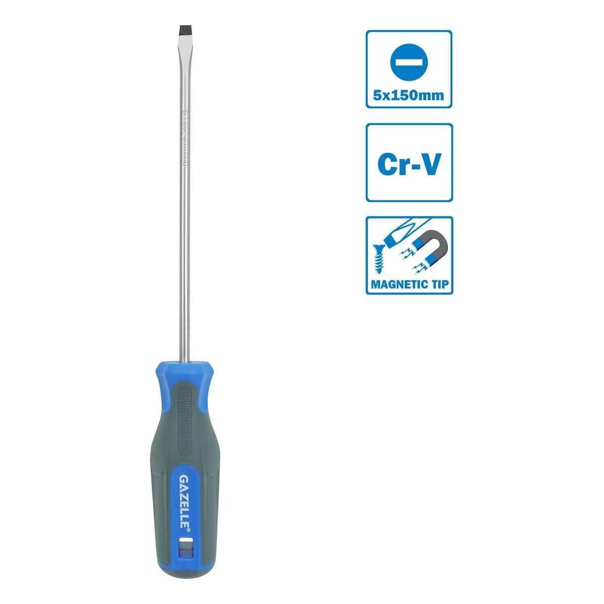 Slotted Screwdriver 5x150