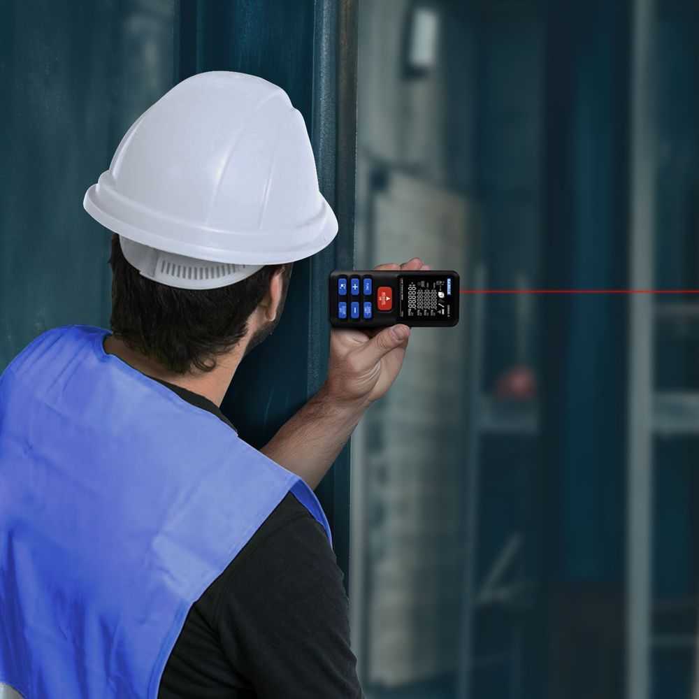 Red Laser Distance Meter, 120m