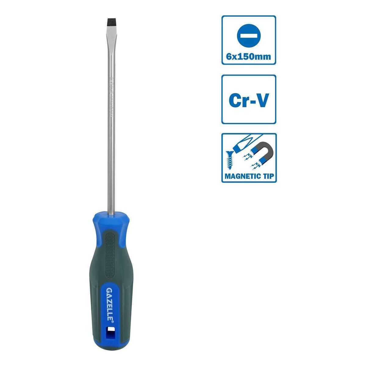 Slotted Screwdriver 6x150