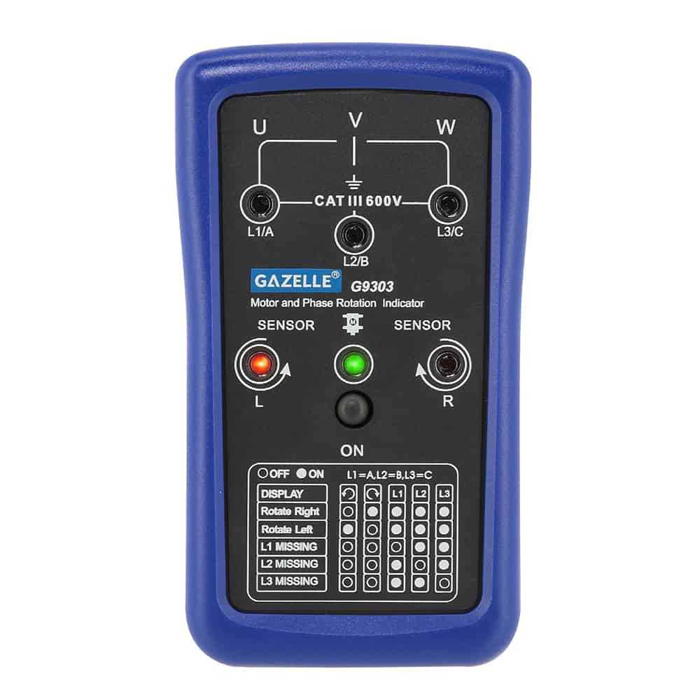 Phase Sequence And Motor Rotation Indicator