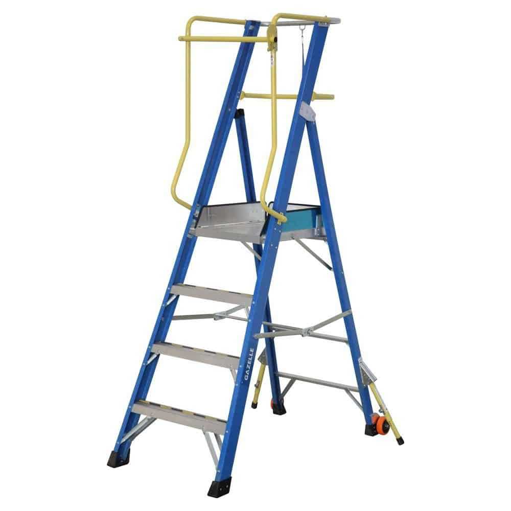 4ft Fiberglass Platform Ladder (1.2m)