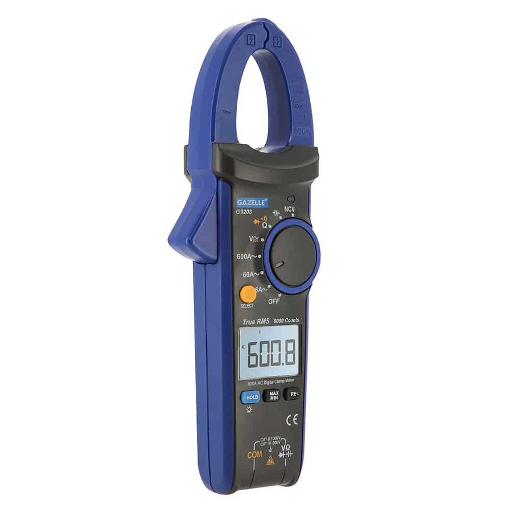 True RMS Clamp Meter, 600A