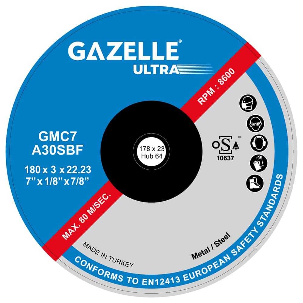 7 In. Metal Cutting Disc (180mm)