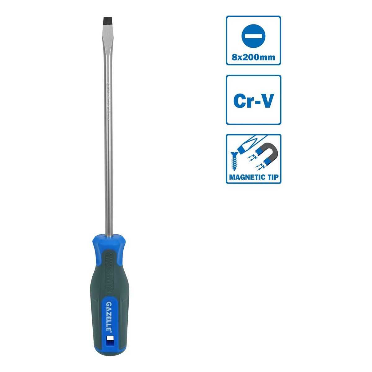 Slotted Screwdriver 8x200