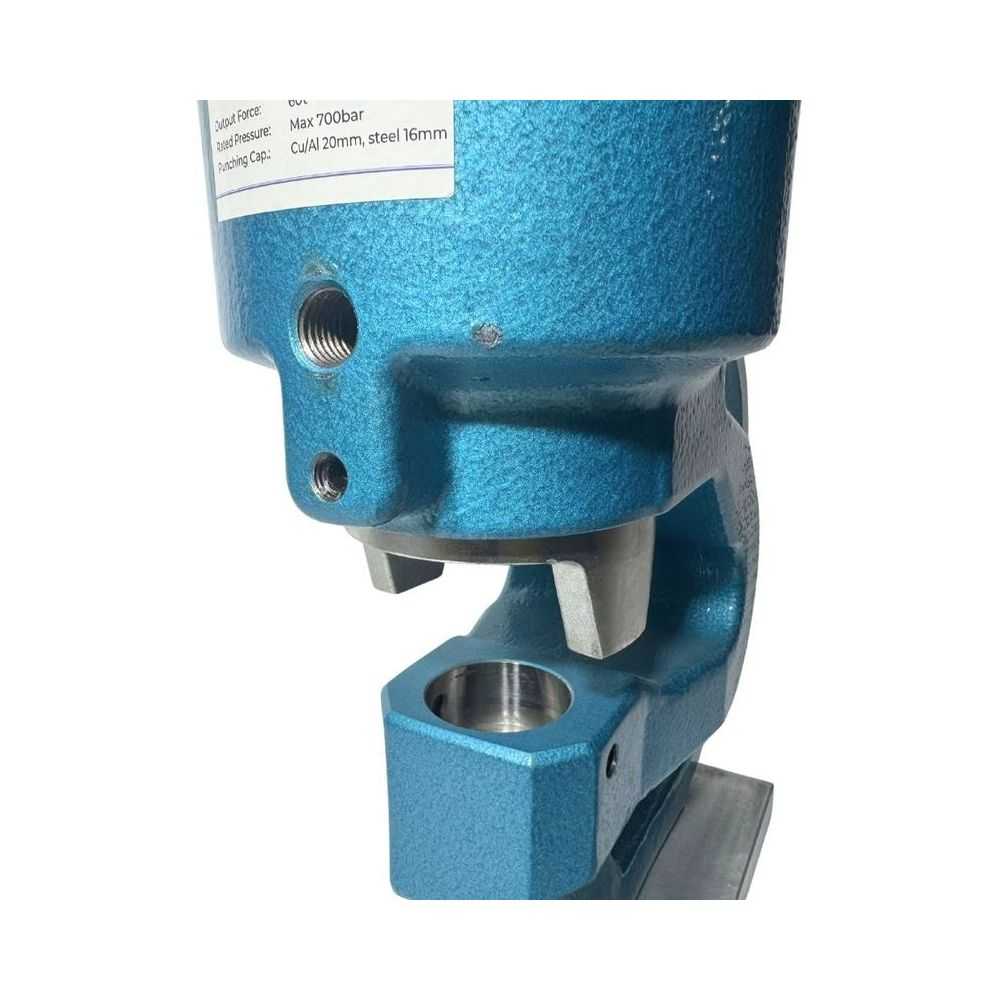 60 Ton Double Acting Busbar Punching Tool, 700Bar