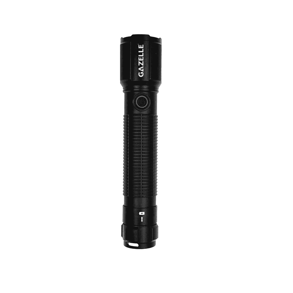 Rechargeable LED Torch Light (1000 Lumens) with 3 Lighting Mode & Strobes