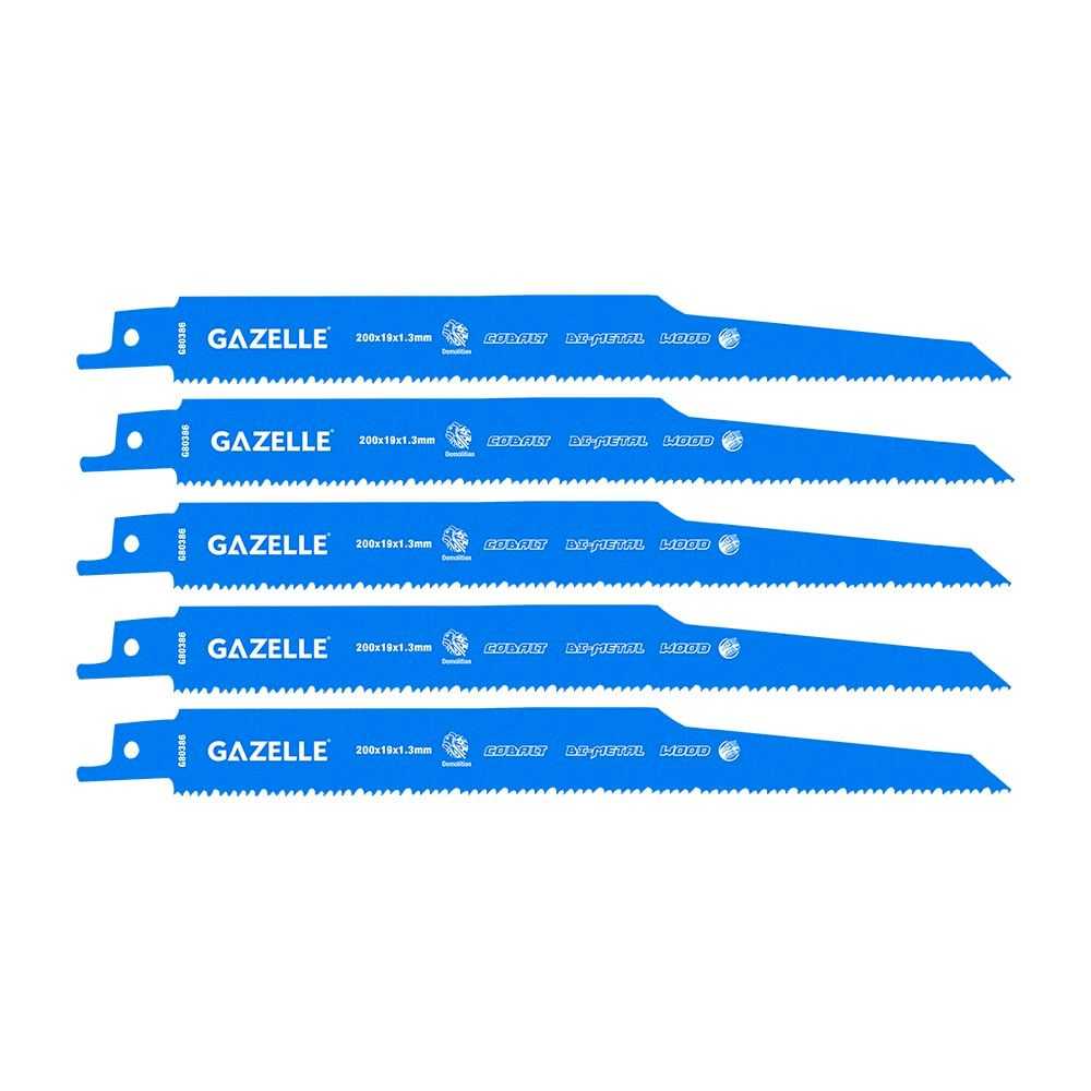 8 In. Bimetal Reciprocating Blades