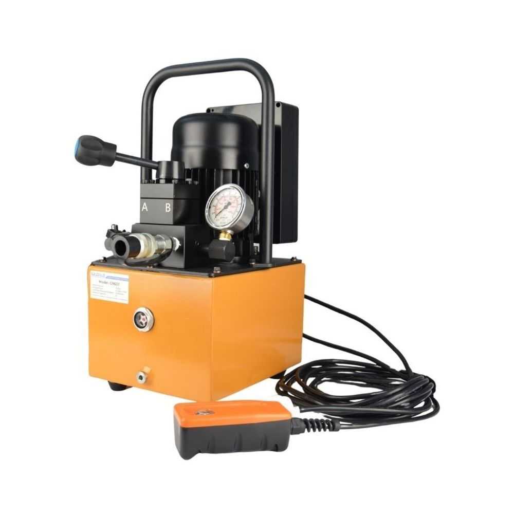 200 Ton Double Action Hydraulic Pump, Electric Powered 800mm² to 2500mm², 700Bar