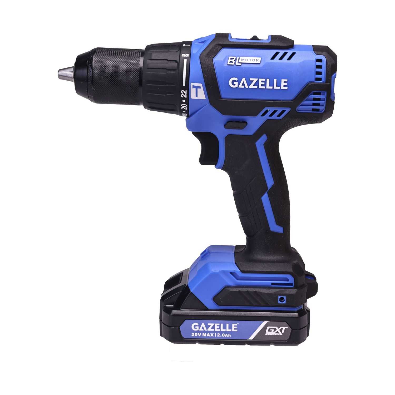 20V Brushless Hammer Drill 60Nm