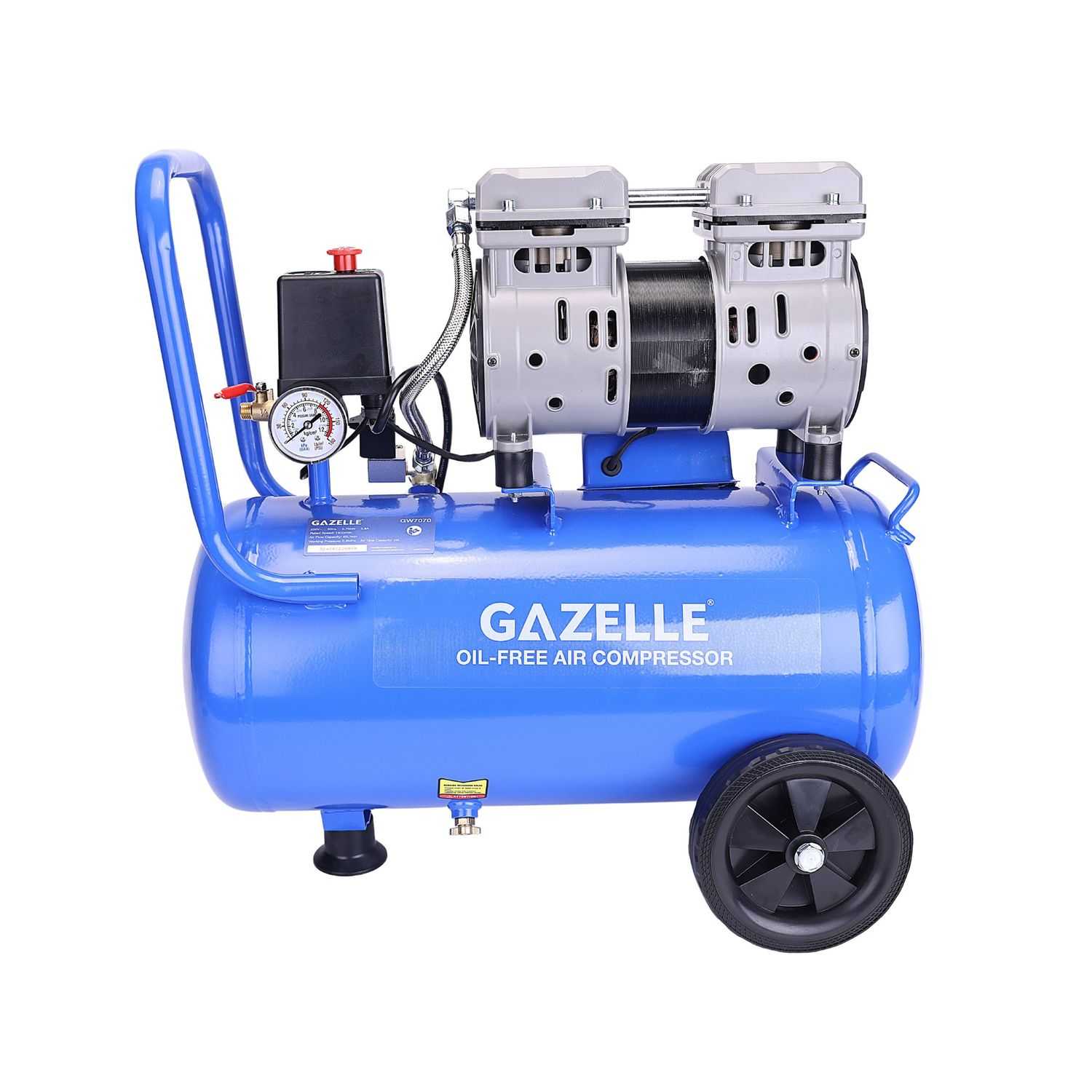 Oil-Free Air Compressor 24L, 750W
