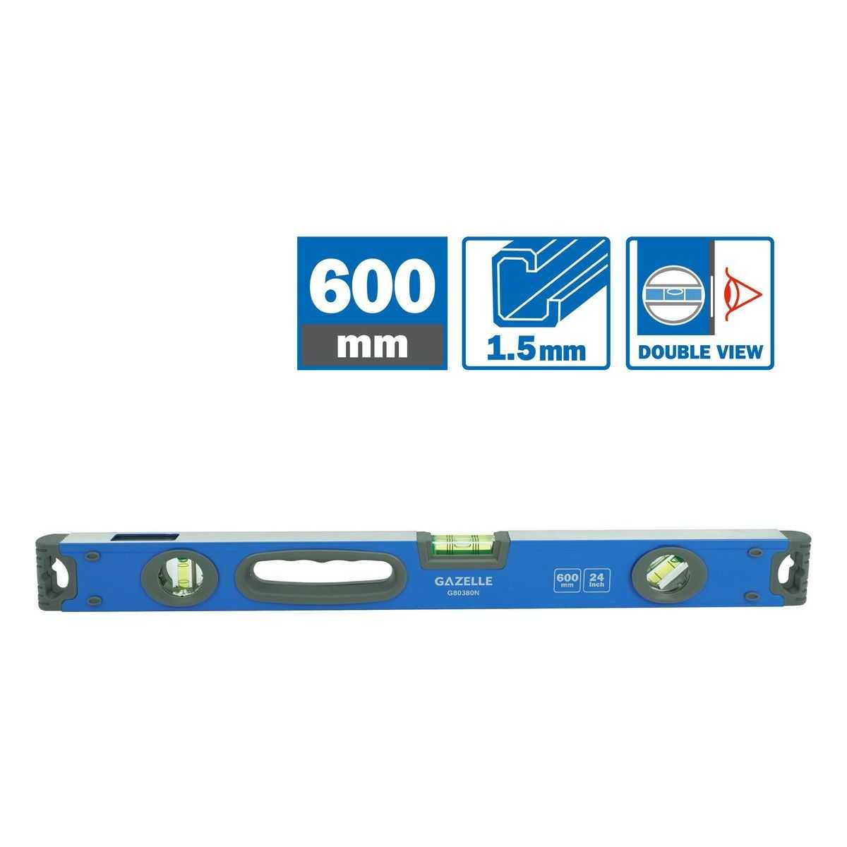 60 cm PRO Aluminium Box Level (24 In.)