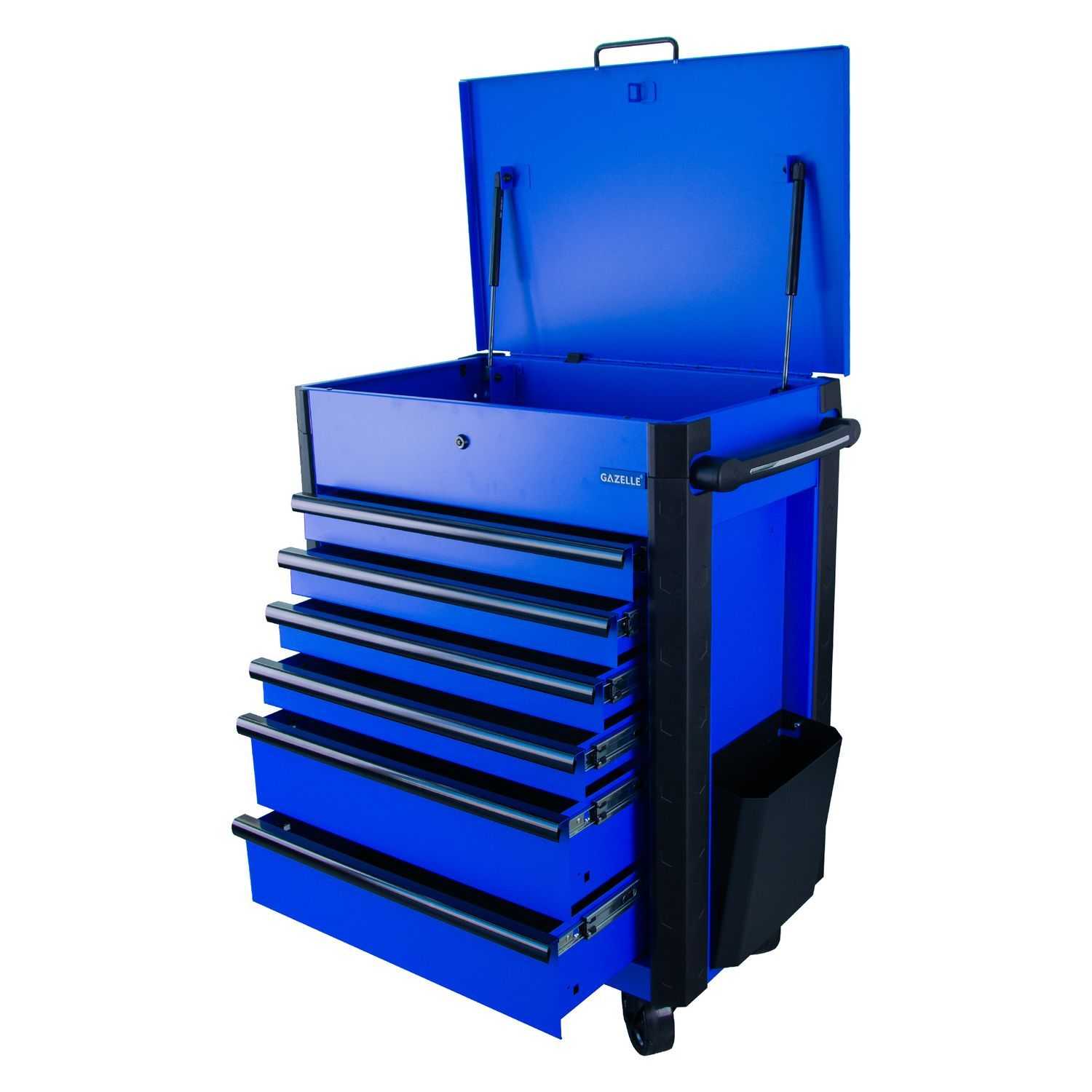 29 In. Rolling Tool Cabinet, 6 Drawer