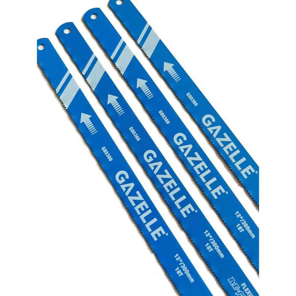 G80366 18T x 12 In. Bimetal HSS Hacksaw Blades 100 Pieces