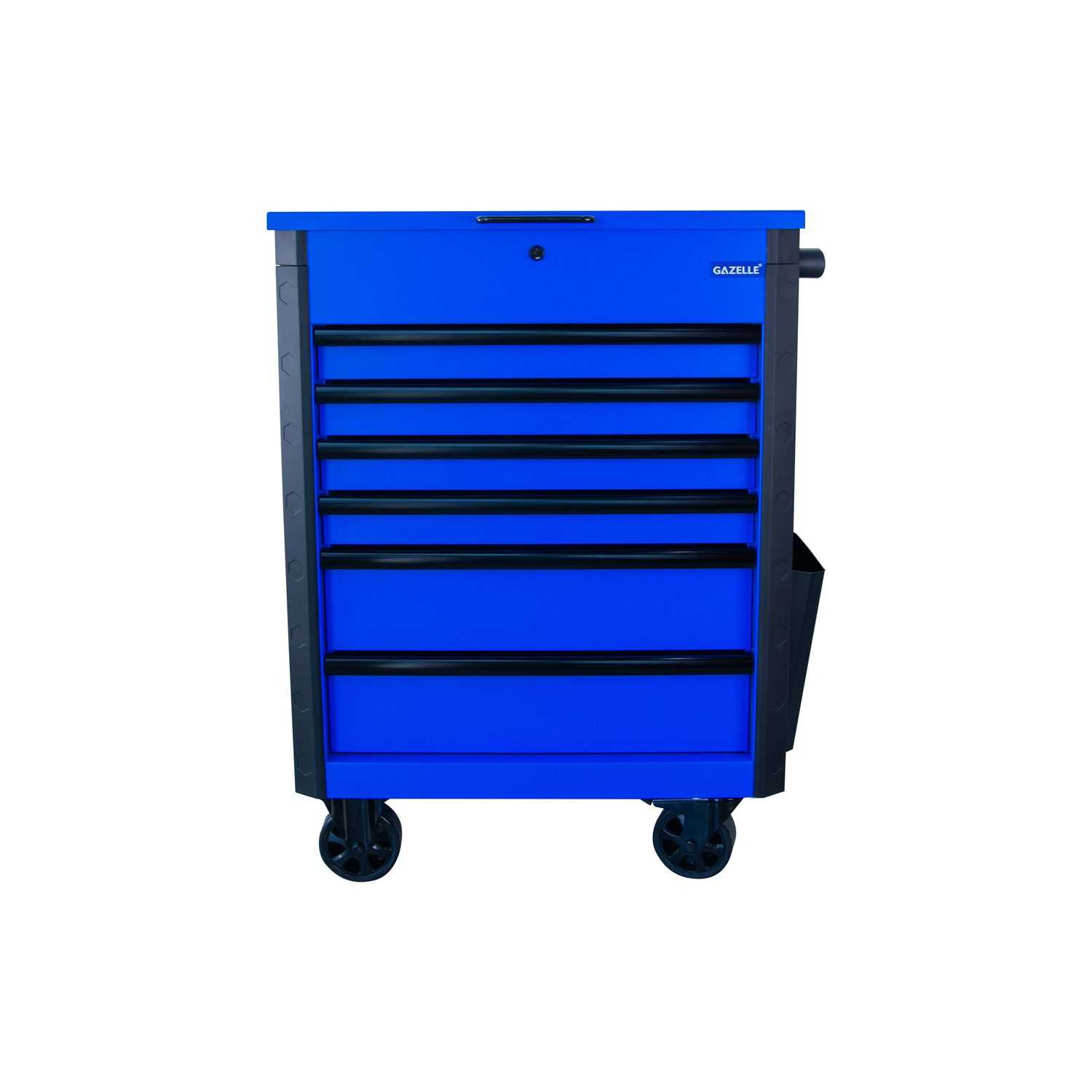 29 In. Rolling Tool Cabinet, 6 Drawer