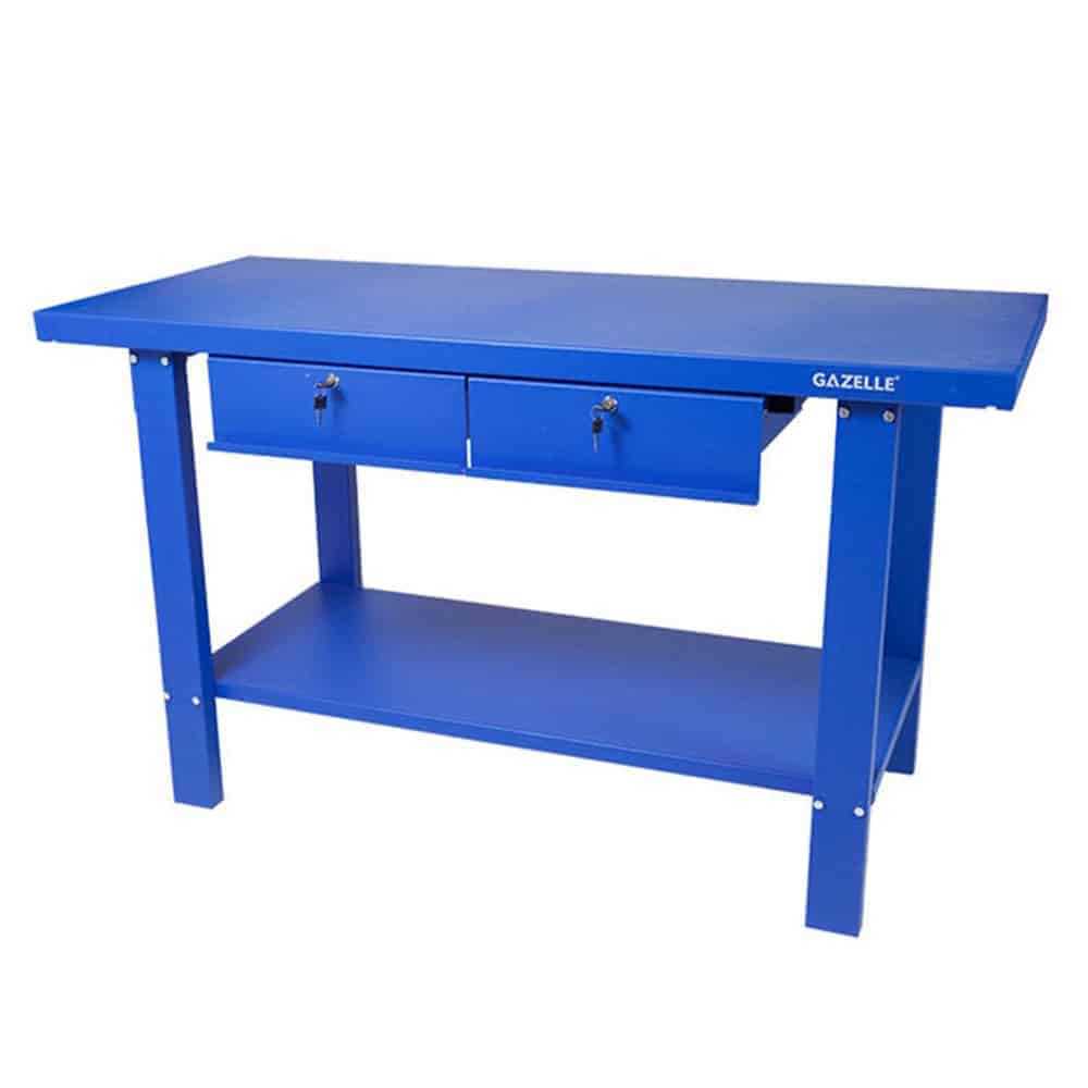 59 In. Steel Workbench with Drawers