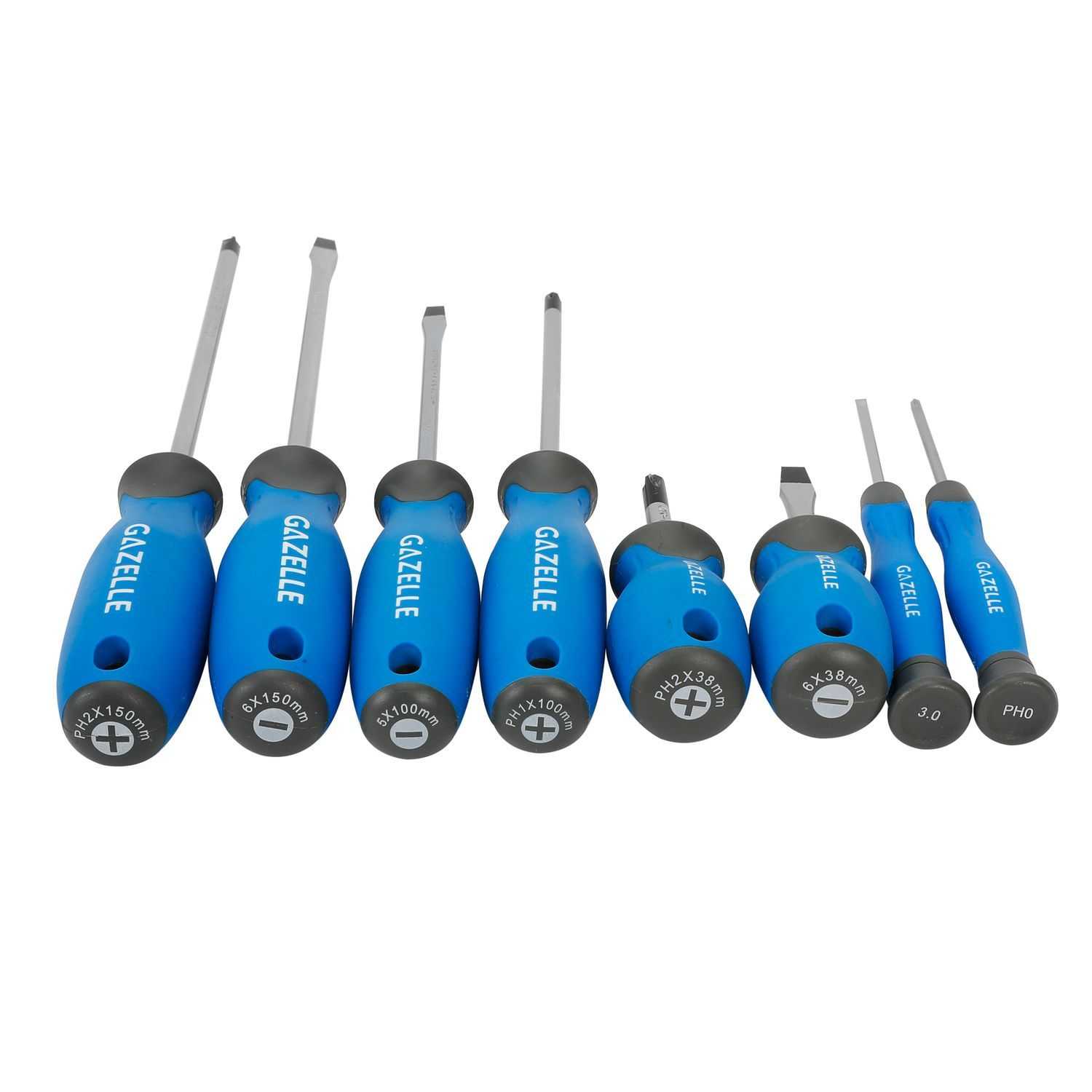 Metric Screwdriver Set, 8-Pieces 