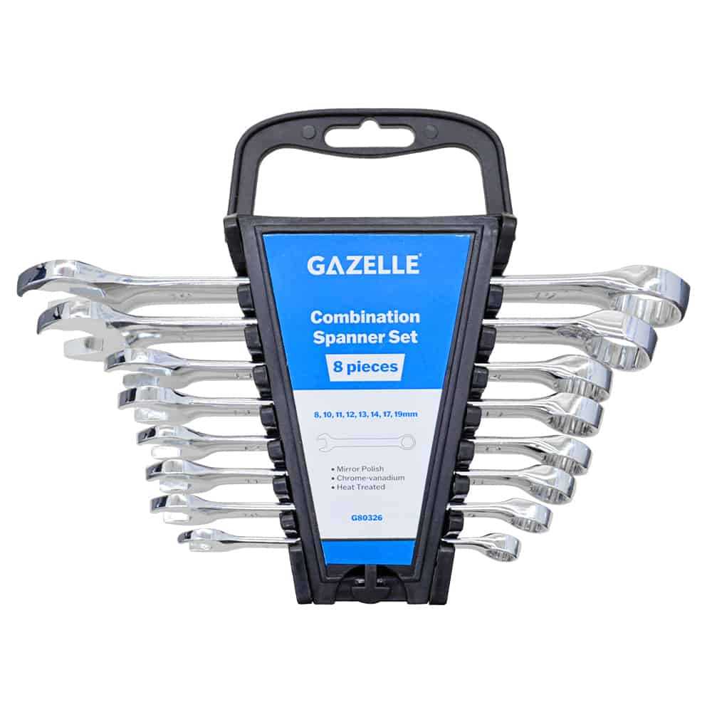 8-Piece Combination Spanner Set