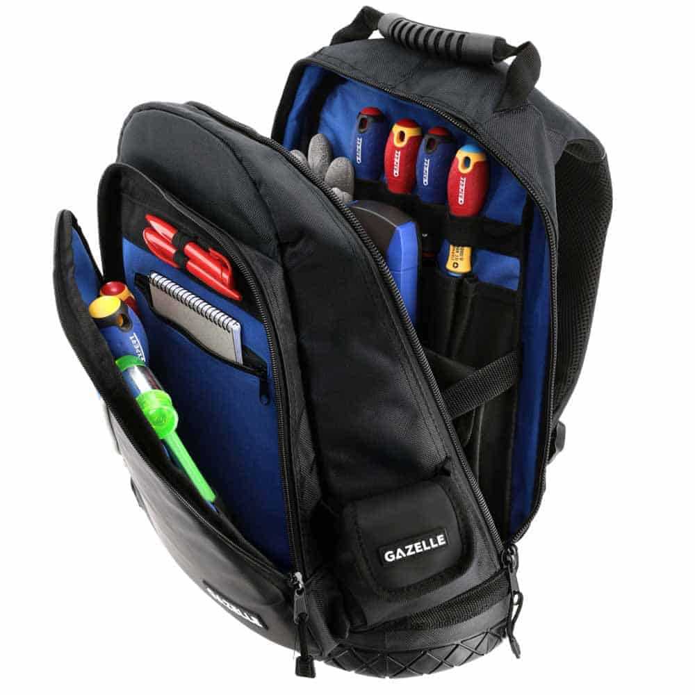 16 In. Waterproof Tool Backpack