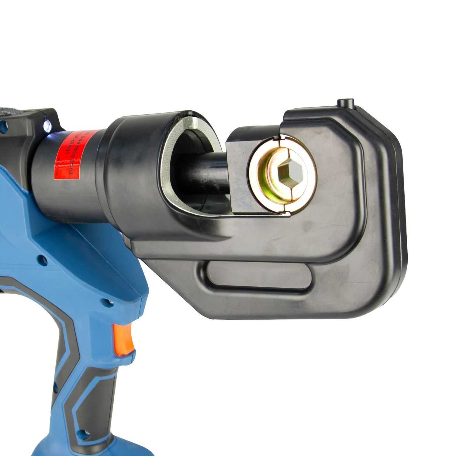 18V Cordless Hydraulic Crimping Tool, 6-400mm² with Dies