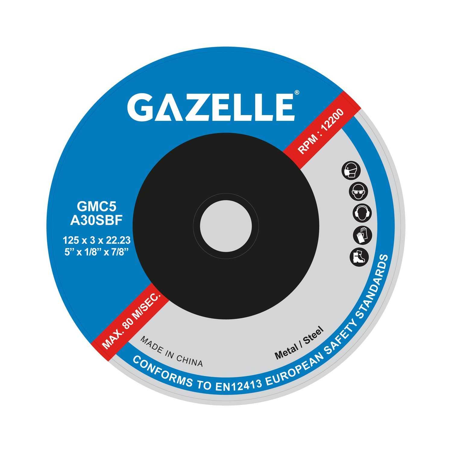 5 In. Metal Cutting Disc (125mm)