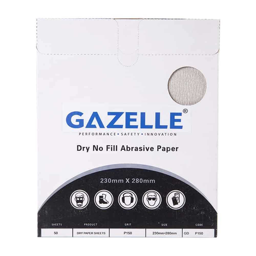 8x11 In. Dry Sandpaper Sheets, 320 Grit (Pack Of 50)