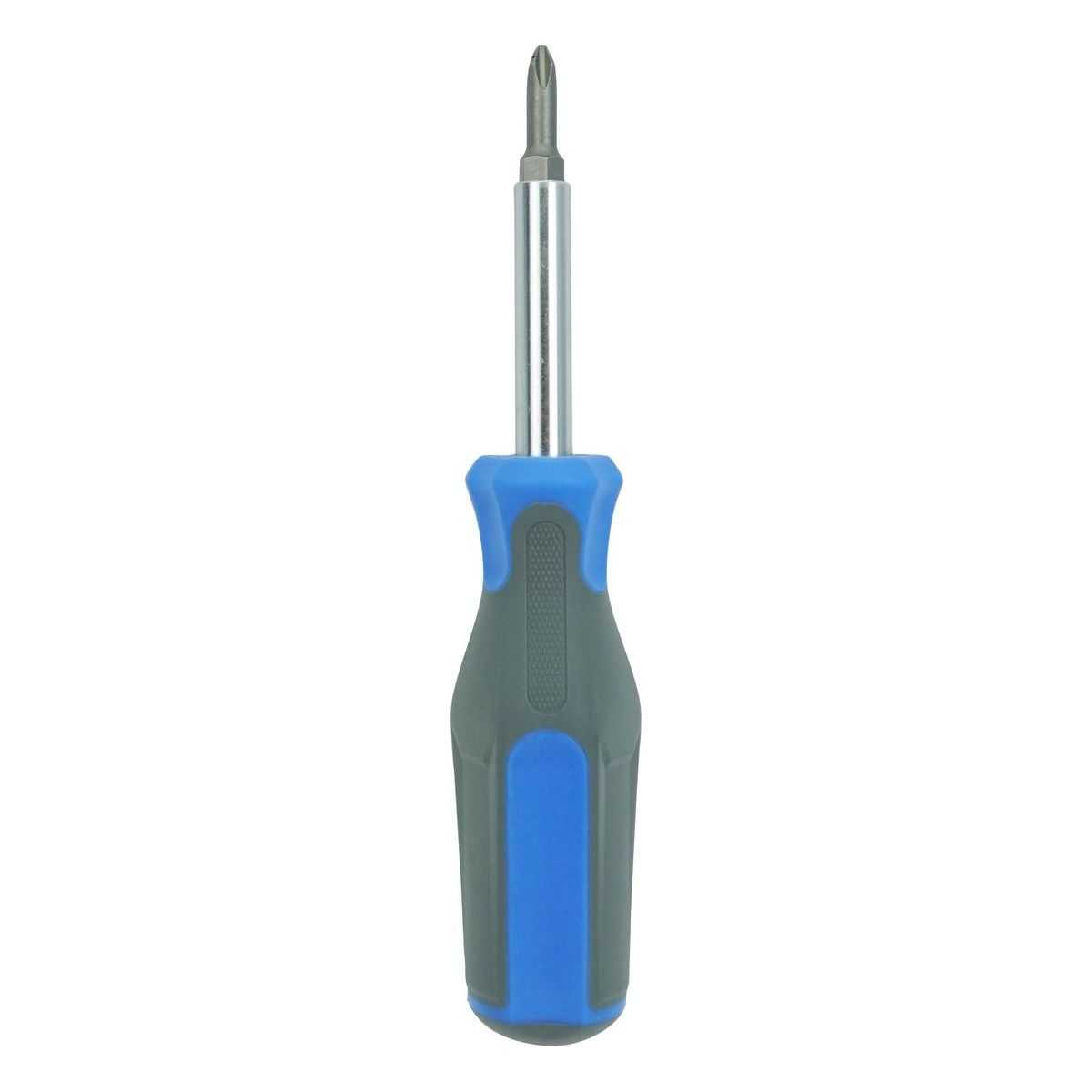 6-in-1 Interchangeable Screwdriver Set, Phillips/Slotted/Nut Driver