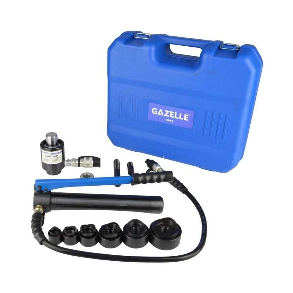 Manual Hydraulic Punching Tool Set, 7-Pieces
