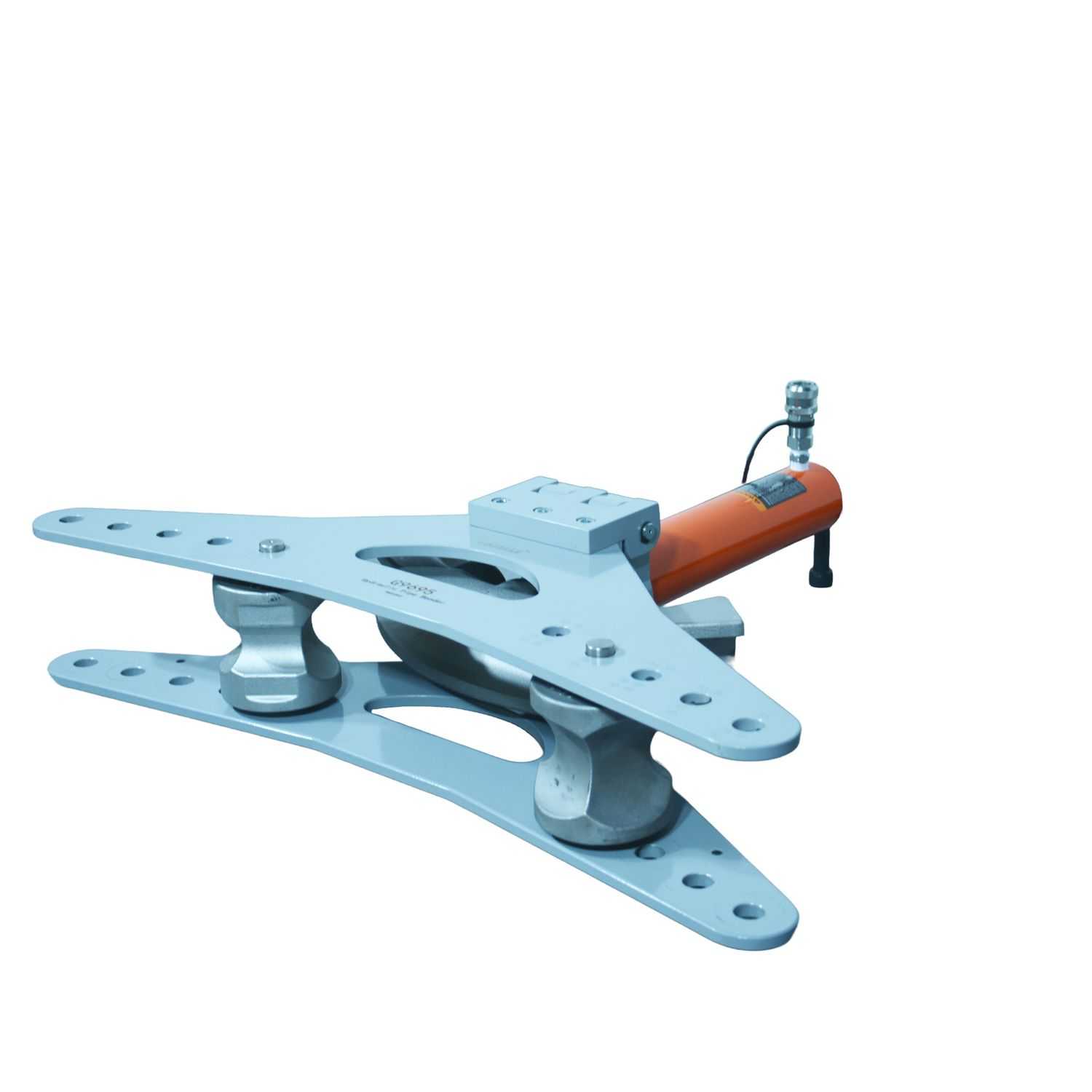 15-Ton Hydraulic Pipe Bender, 3 Inch Capacity, 7 Dies