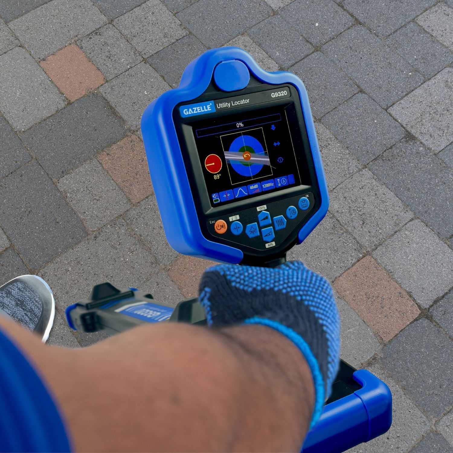 Underground Utility Locator (with Rechargeable Battery)