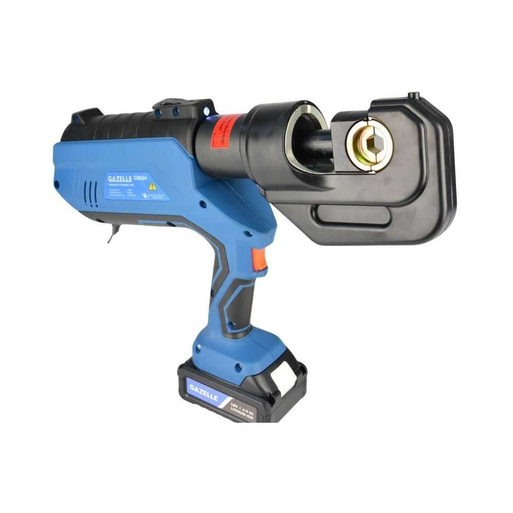 18V Cordless Crimping Tool, 6-400mm² with Dies