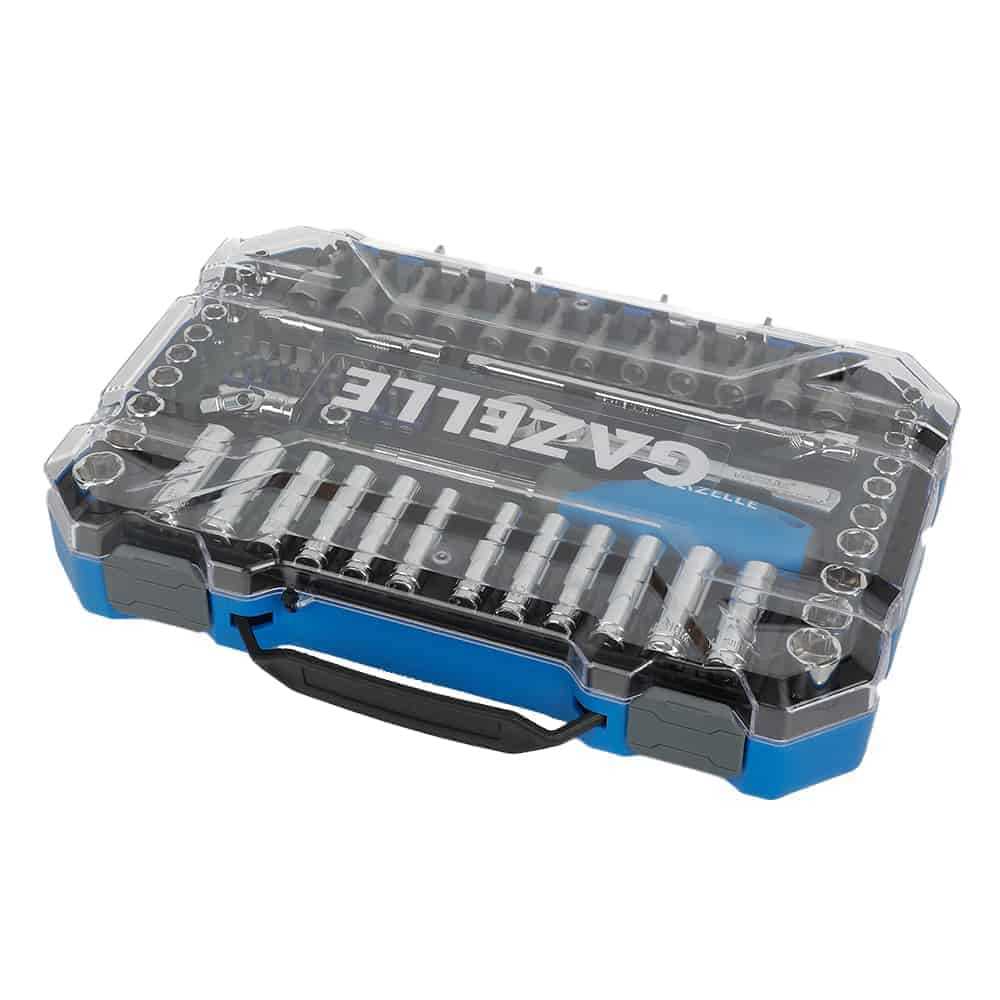 1/4 In. Drive Socket Set, 70-Pieces (6.5mm)
