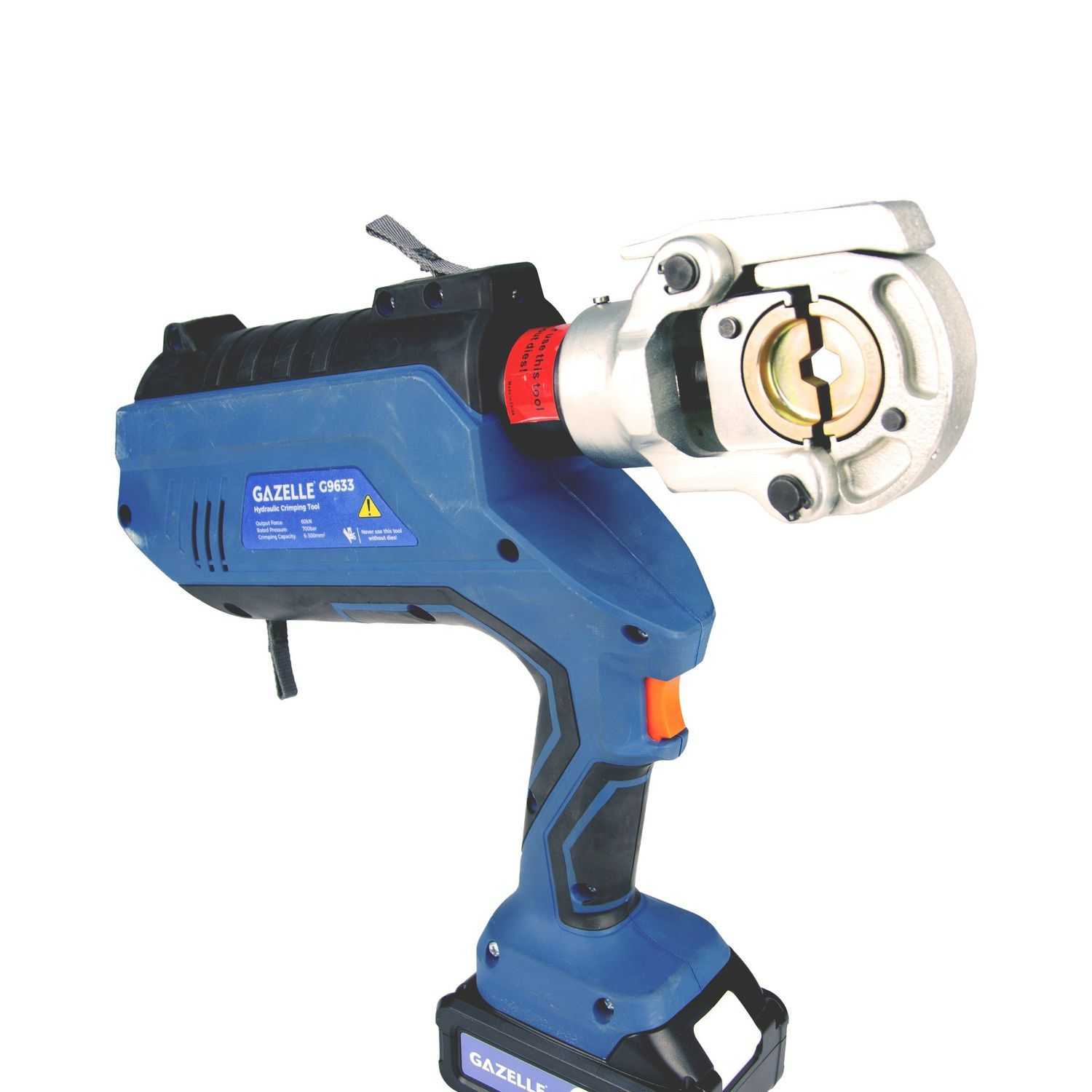 18V Cordless Crimping Tool, 6-300mm² with Dies