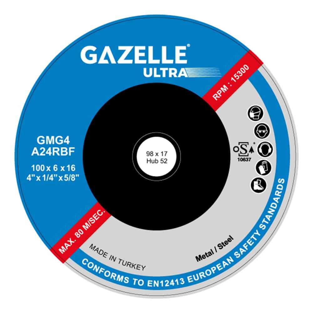 4 In. Metal Grinding Disc (100mm)