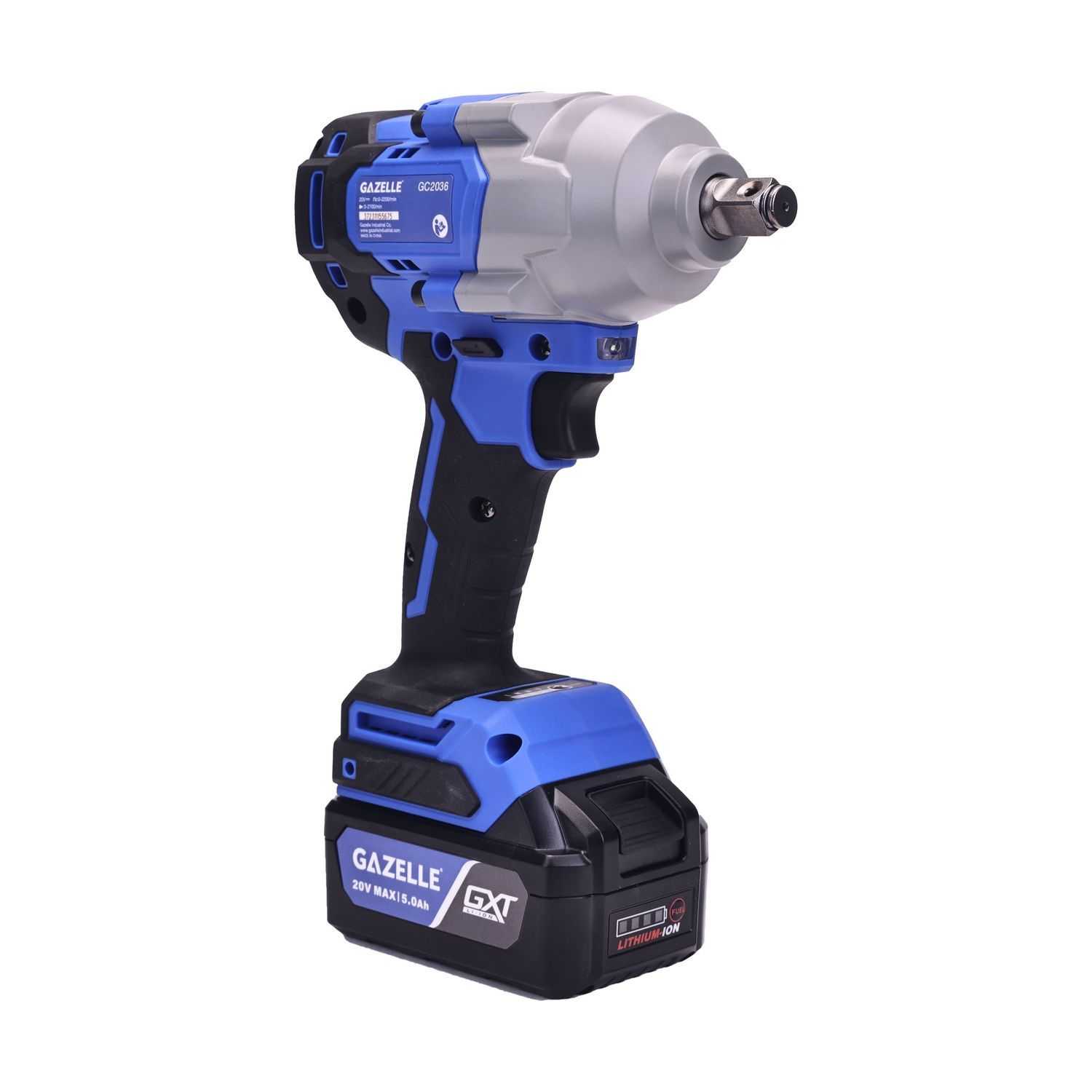 20V 1/2" Impact Wrench 698Nm