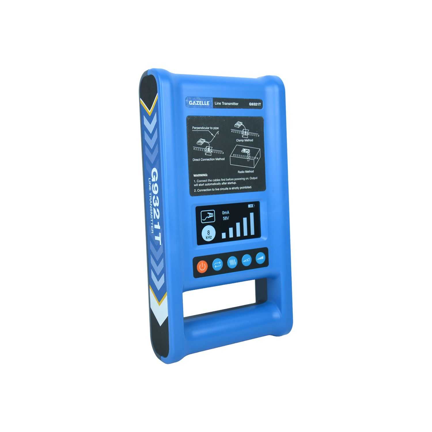 Line Transmitter, 5 Frequencies (with Rechargeable Battery)