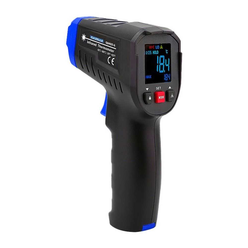 Contactless Infrared Thermometer, -50 to 500°C